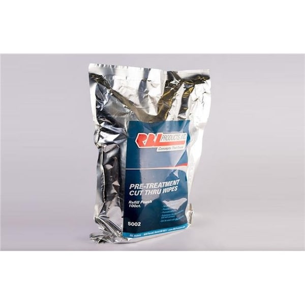 Rbl Products RBL Products RBL-5003 12 x 13 in. Pre-Treatment Cut Thru Wipe- 1 Pouch RBL-5003 - main